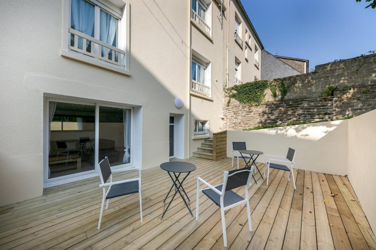 Le Belem : Chambre Spacieuse Avec Sdb Privative, Cuisine Et Salon Partages, Terrasse, Proche Facs Et Centre Brest Eksteriør billede